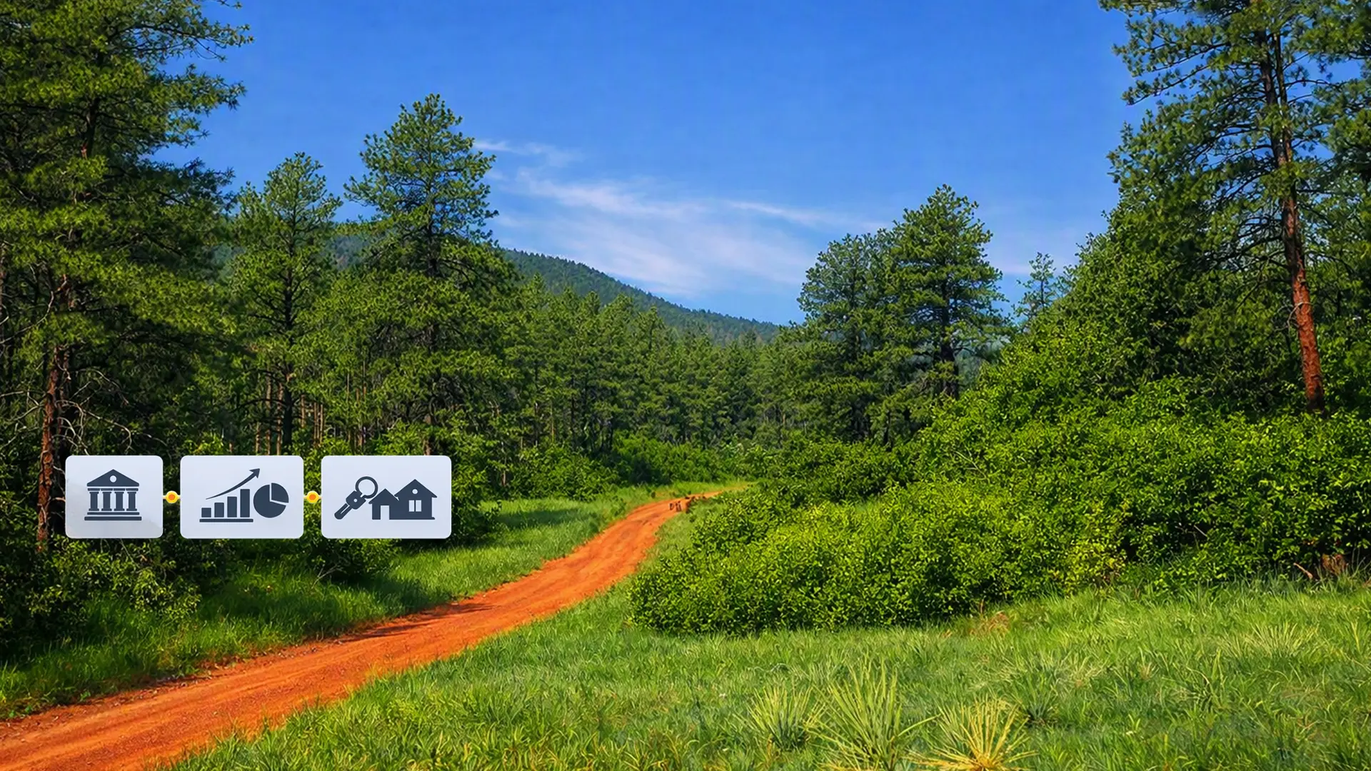 Financing your build with a scenic Colorado foothills road